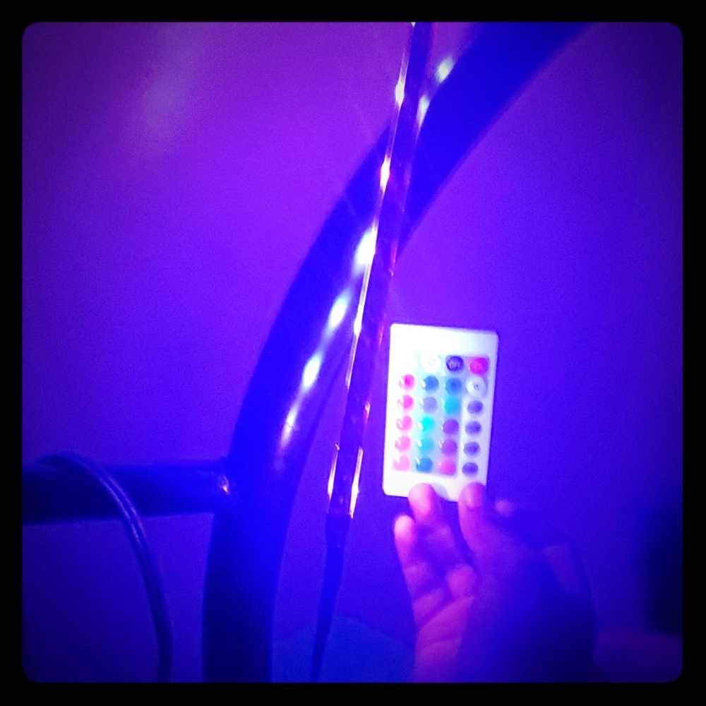 L. E. D lights